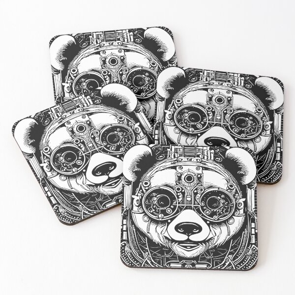 Item preview, Steampunk Panda designed and sold by Promptified.