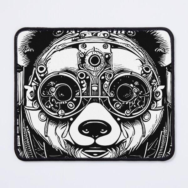 Item preview, Steampunk Panda designed and sold by Promptified.