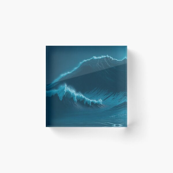 Artikelvorschau, Ocean Serenity: A Visual Journey into Tranquility| Captivating Waves: Unveiling the Serene Beauty of the Ocean entworfen und verkauft von RedArtG09.