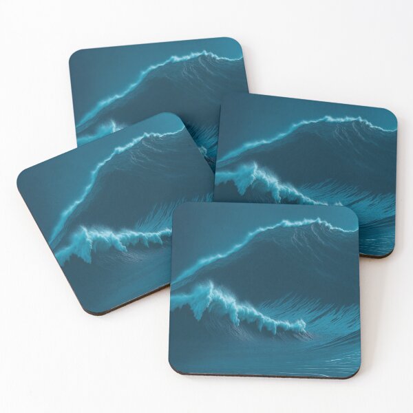 Item preview, Ocean Serenity: A Visual Journey into Tranquility| Captivating Waves: Unveiling the Serene Beauty of the Ocean designed and sold by RedArtG09.