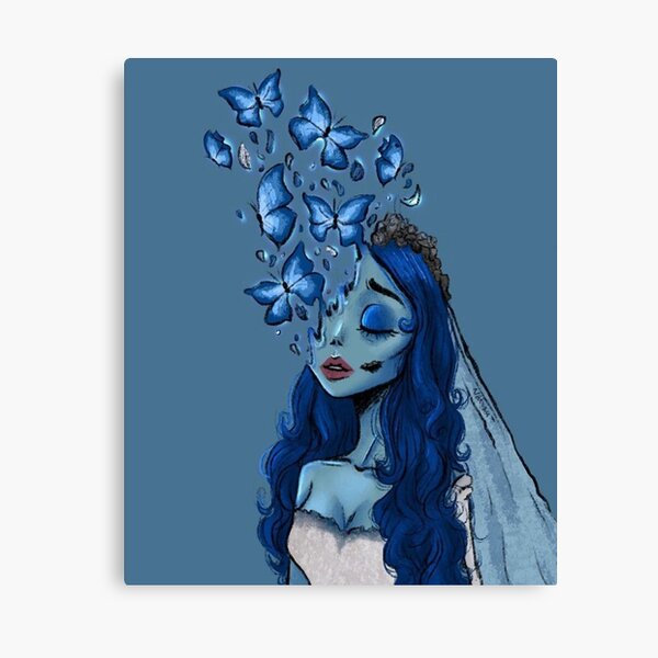 Corpse Bride Butterfly Sticker for Sale by averagemermaid  Redbubble