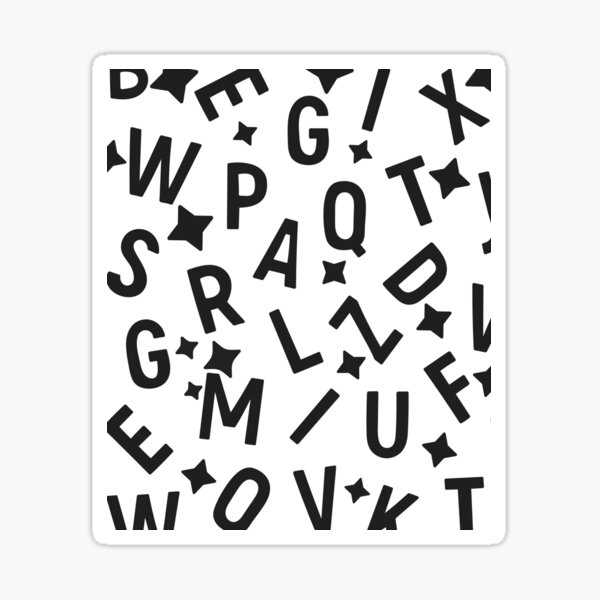 Alphabet Lore Baby Stickers for Sale