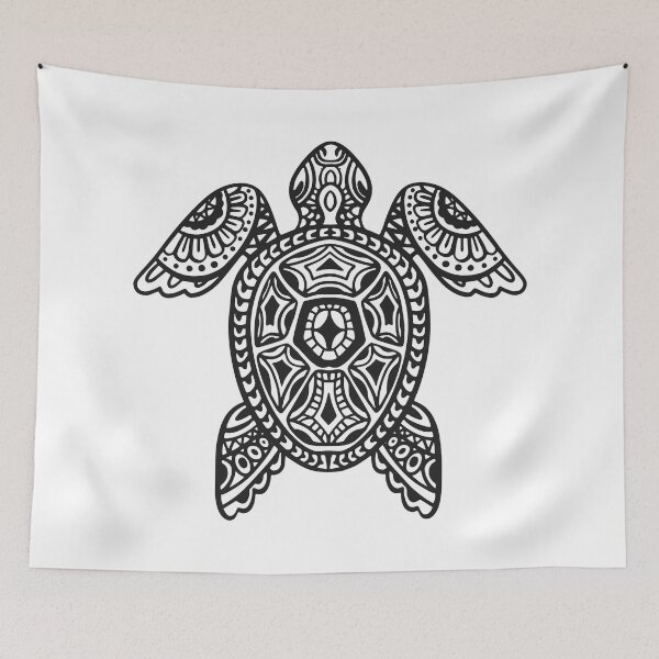 Item preview, Turtle mandala designed and sold by DerSenat.