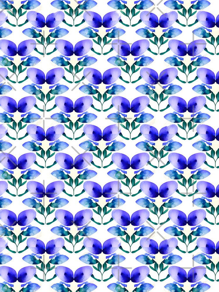 Thumbnail 4 of 4, iPhone Case, Flower Pattern "Kristin" designed and sold by Patterns For Products.