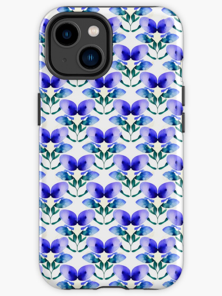 iPhone Case, Flower Pattern "Kristin" designed and sold by Patterns For Products
