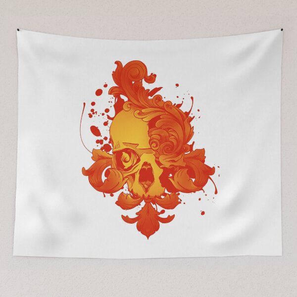 Item preview, Acanthus Skull designed and sold by PVSKI.
