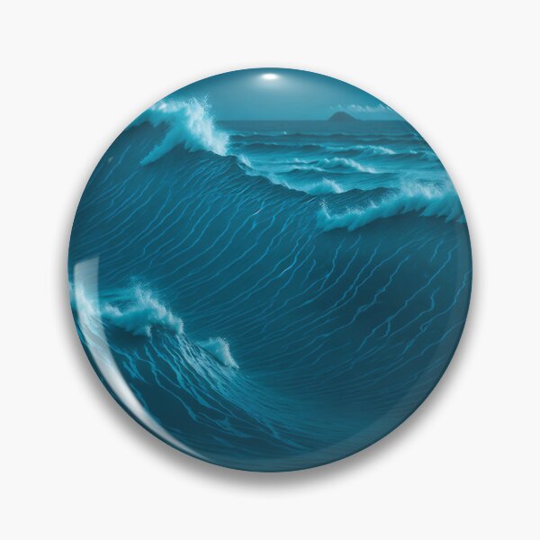 Artikelvorschau, Embracing Tranquility: Discover the Serene Beauty of the Ocean entworfen und verkauft von RedArtG09.