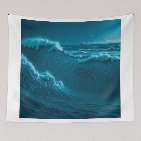 Item preview, Embracing Tranquility: Discover the Serene Beauty of the Ocean designed and sold by RedArtG09.