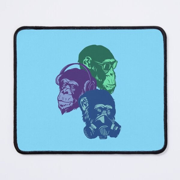 Item preview, Modern Three Wise Monkeys designed and sold by Black-Orc.