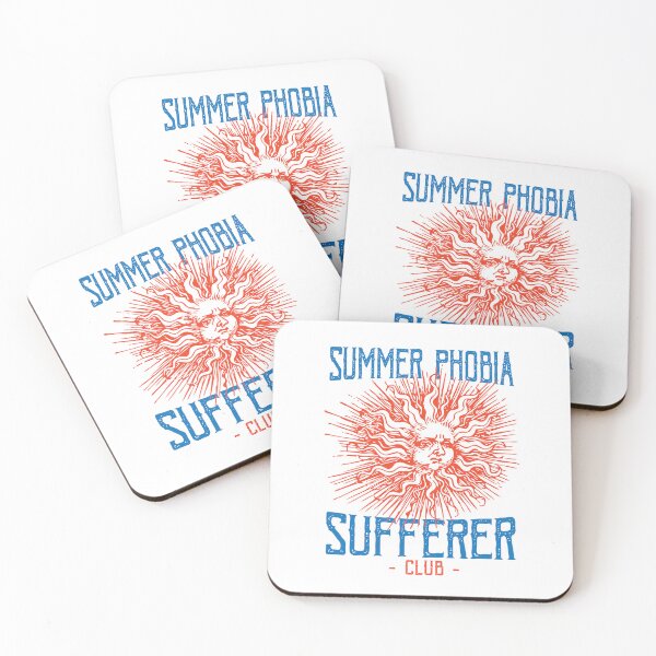 Item preview, Summer Phobia Sufferer Club designed and sold by chillaxcats.