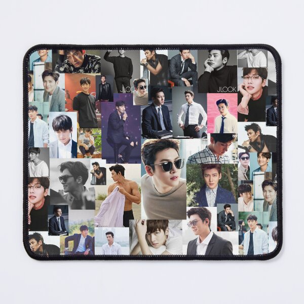 Item preview, Ji Chang Wook Abstract Collage designed and sold by GoghGetta.