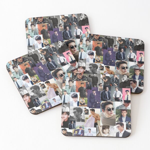 Item preview, Ji Chang Wook Abstract Collage designed and sold by GoghGetta.