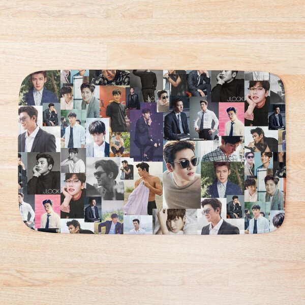 Item preview, Ji Chang Wook Abstract Collage designed and sold by GoghGetta.