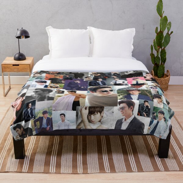 Item preview, Ji Chang Wook Abstract Collage designed and sold by GoghGetta.