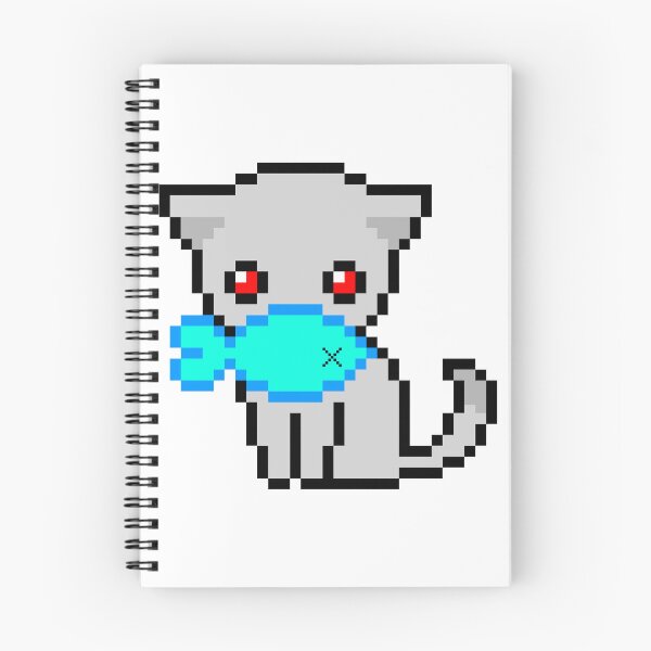 Item preview, Gray Cat Eating Fish designed and sold by SiamIntrendShop.