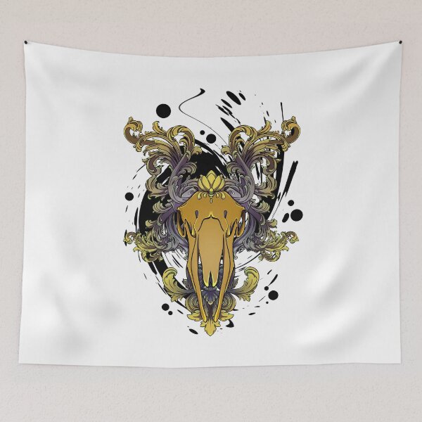 Item preview, Аcanthus Goat Skull designed and sold by PVSKI.