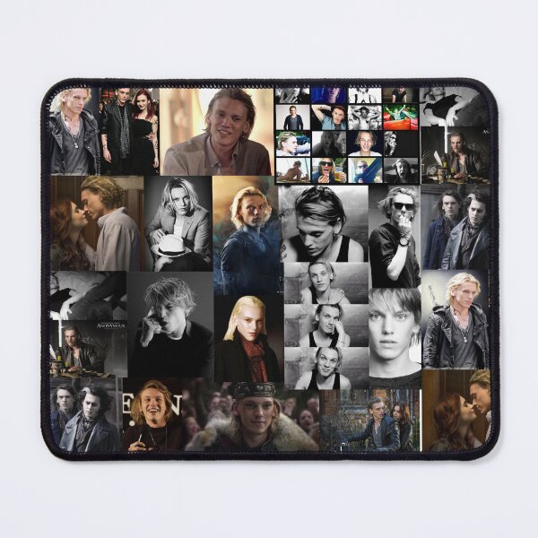 Item preview, Jamie Campbell Bower Abstract Collage designed and sold by GoghGetta.