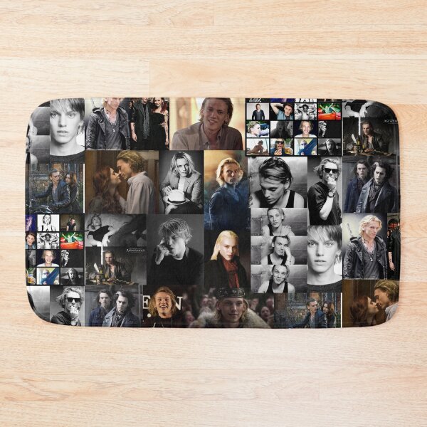 Item preview, Jamie Campbell Bower Abstract Collage designed and sold by GoghGetta.