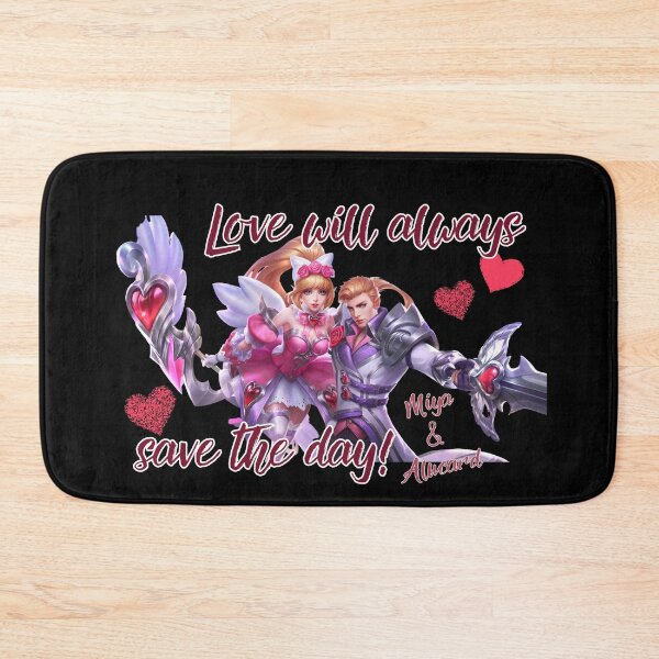 Item preview, Mobile Legends Bang Bang Miya and Alucard Valentines Love designed and sold by Kormix.