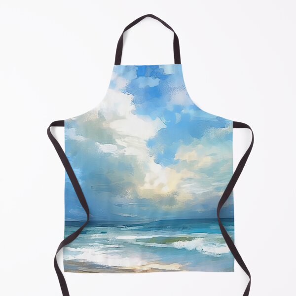 Item preview, Coastal Haven Cloudy Serenade designed and sold by Paintings By Simon .