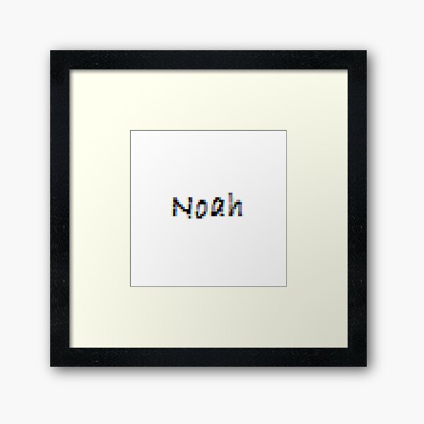 Noah Framed Art Print
