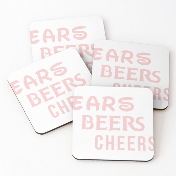 Item preview, Ears Beers Cheers! Millennial Pink  designed and sold by ModesHowe.