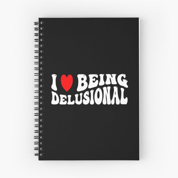 Item preview, I love being delusional Funny Retro designed and sold by Designer-Girl.