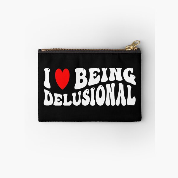 Item preview, I love being delusional Funny Retro designed and sold by Designer-Girl.