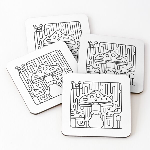 Item preview, Toadstool abstract designed and sold by DerSenat.