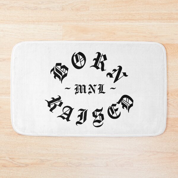 Item preview, BORN MANILA RAISED FILIPINO BACKPRINT SHIRT WHITE designed and sold by aydapadi.