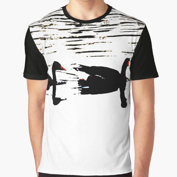 Stylized Geese artwork Graphic T-Shirt