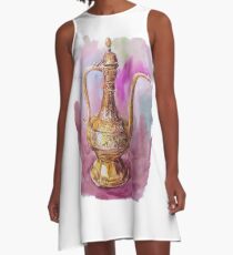 Arab Traditional A-Line Dress