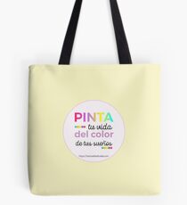 Bolsa de tela Pinta tu vida de colores
