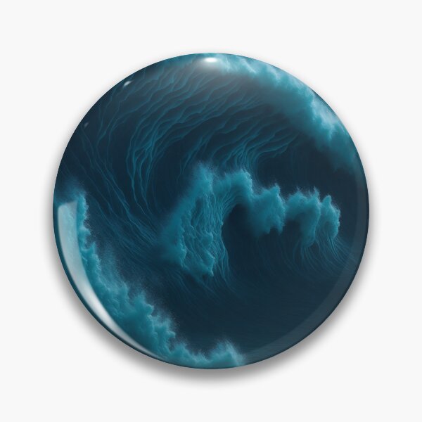 Item preview, Ocean's Fury: Unleash the Power of Crashing Waves| Riding the Wild: A Visual Journey of Ocean Waves designed and sold by RedArtG09.