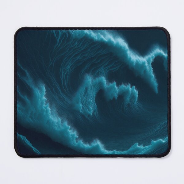 Artikelvorschau, Ocean's Fury: Unleash the Power of Crashing Waves| Riding the Wild: A Visual Journey of Ocean Waves entworfen und verkauft von RedArtG09.
