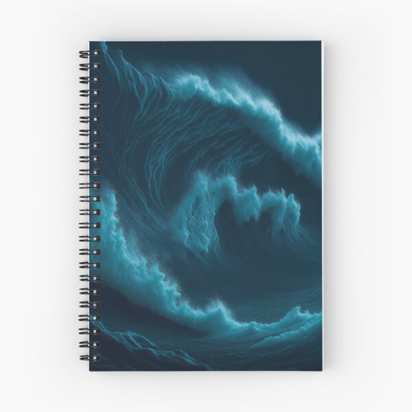 Item preview, Ocean's Fury: Unleash the Power of Crashing Waves| Riding the Wild: A Visual Journey of Ocean Waves designed and sold by RedArtG09.