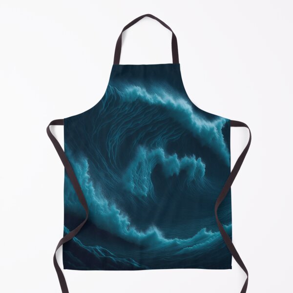 Item preview, Ocean's Fury: Unleash the Power of Crashing Waves| Riding the Wild: A Visual Journey of Ocean Waves designed and sold by RedArtG09.