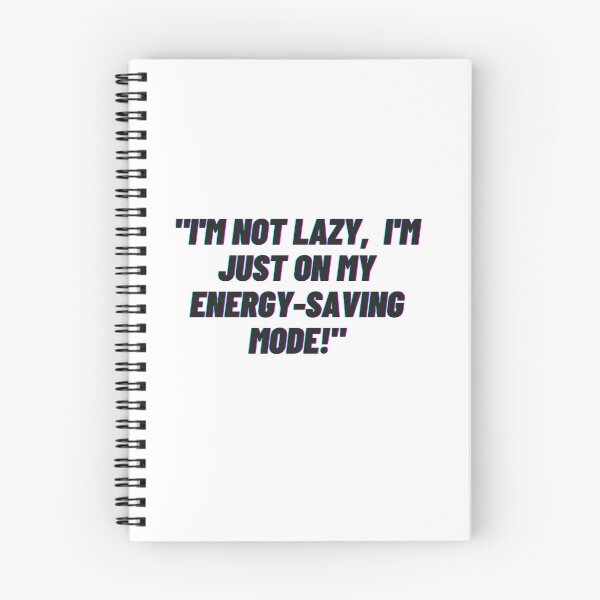 Item preview, Social Energy: Embracing the Energy-Saving Mode Mentality designed and sold by ThriveShop.
