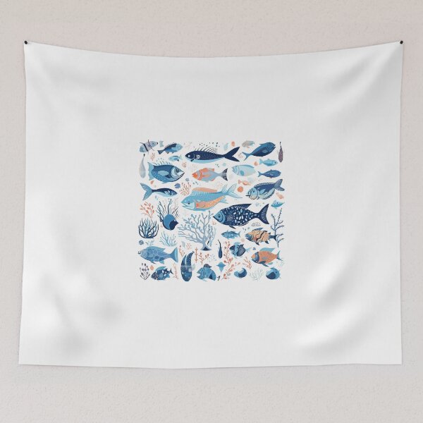 Item preview, Cool Mysterious Deep Sea Fish Pattern designed and sold by lessyun.