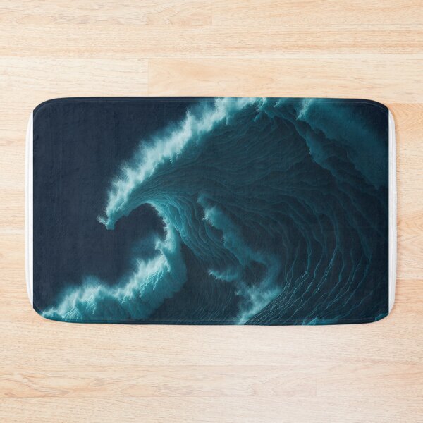 Item preview, Dynamic Energy: Capturing the Motion of the Ocean Waves| The Roar of the Sea: A Poster Celebrating the Power of Waves designed and sold by RedArtG09.