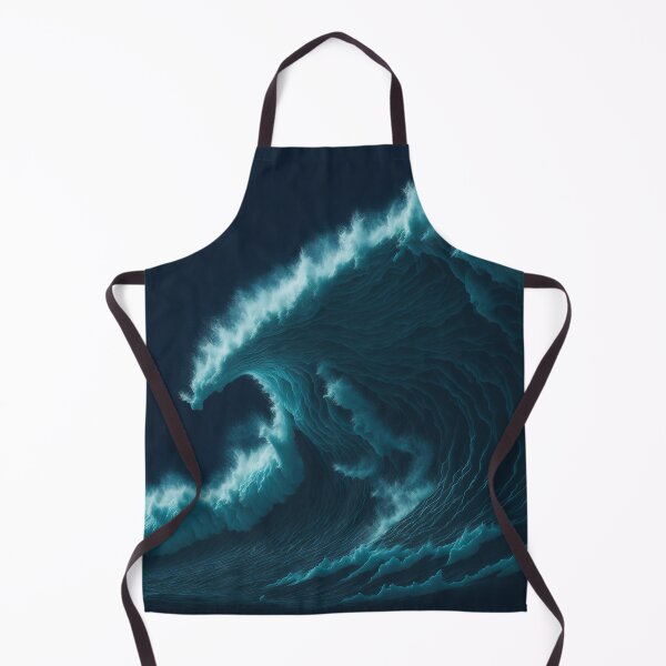 Item preview, Dynamic Energy: Capturing the Motion of the Ocean Waves| The Roar of the Sea: A Poster Celebrating the Power of Waves designed and sold by RedArtG09.
