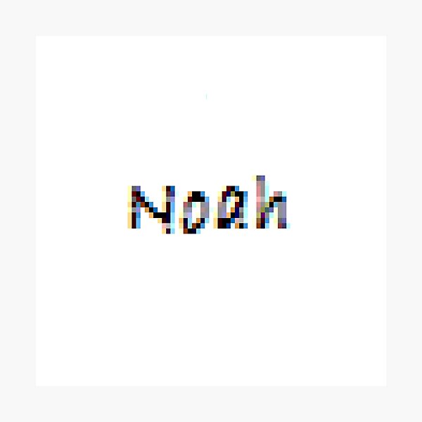 Noah Photographic Print