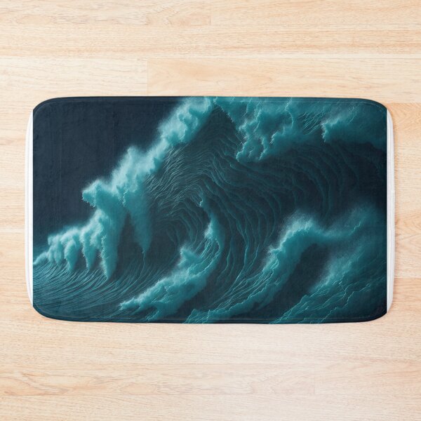 Item preview, Surrender to the Surge: Dive into the Majesty of Ocean Waves| Wave Symphony: A Vibrant Composition of Energy and Motion designed and sold by RedArtG09.