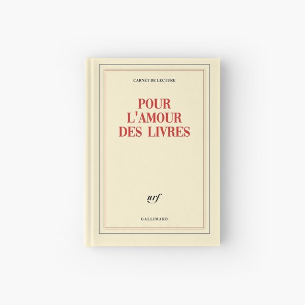 Item preview, Gallimard Reading Journal designed and sold by indiebookster.