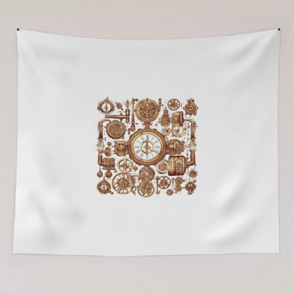 Item preview, Cool Retro Steampunk Mechanical Pattern designed and sold by lessyun.