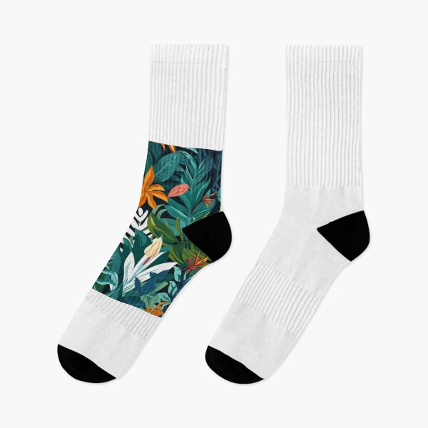 Item preview, Cool Abstract Tropical Plants Pattern designed and sold by lessyun.