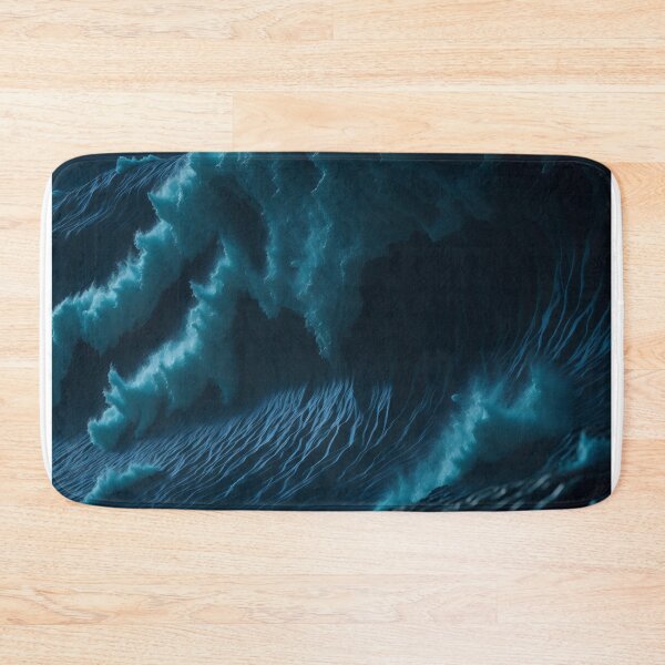 Item preview, The Elemental Dance: Embracing the Power of the Ocean Waves| Waves Unleashed: An AI-Generated Poster of Nature's Mighty Forces designed and sold by RedArtG09.