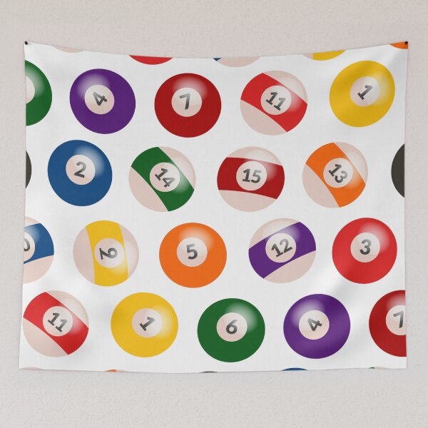Item preview, billiard ball pattern designed and sold by DerSenat.