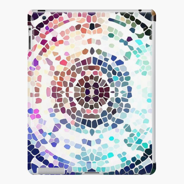 Simple Circle Mosaic iPad Snap Case