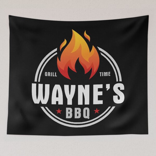 Item preview, Wayne's BBQ designed and sold by PaulSDesign.